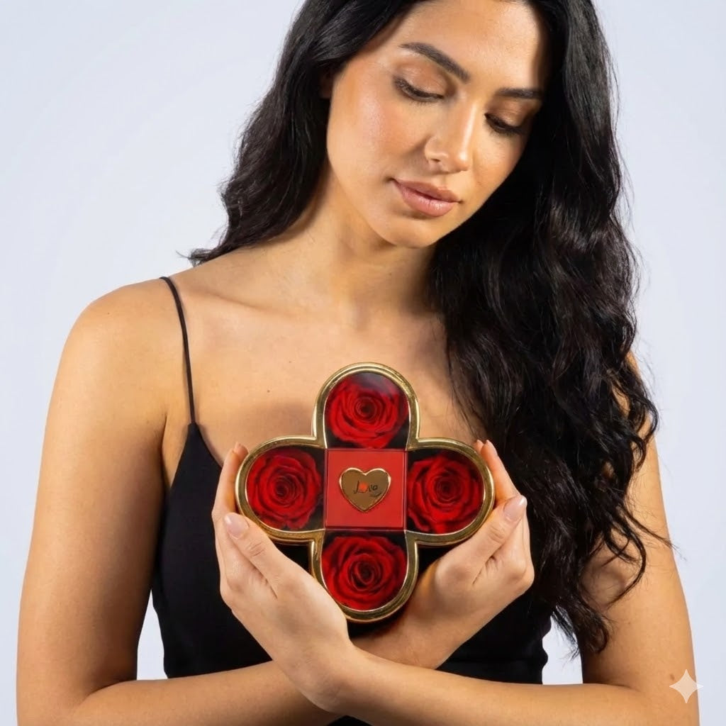 Amouria Paris™ Coffret Amour Éternel & Collier Personnalisé